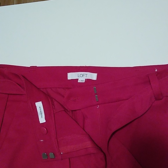 LOFT Pink Pants with pockets - Picture 7 of 9